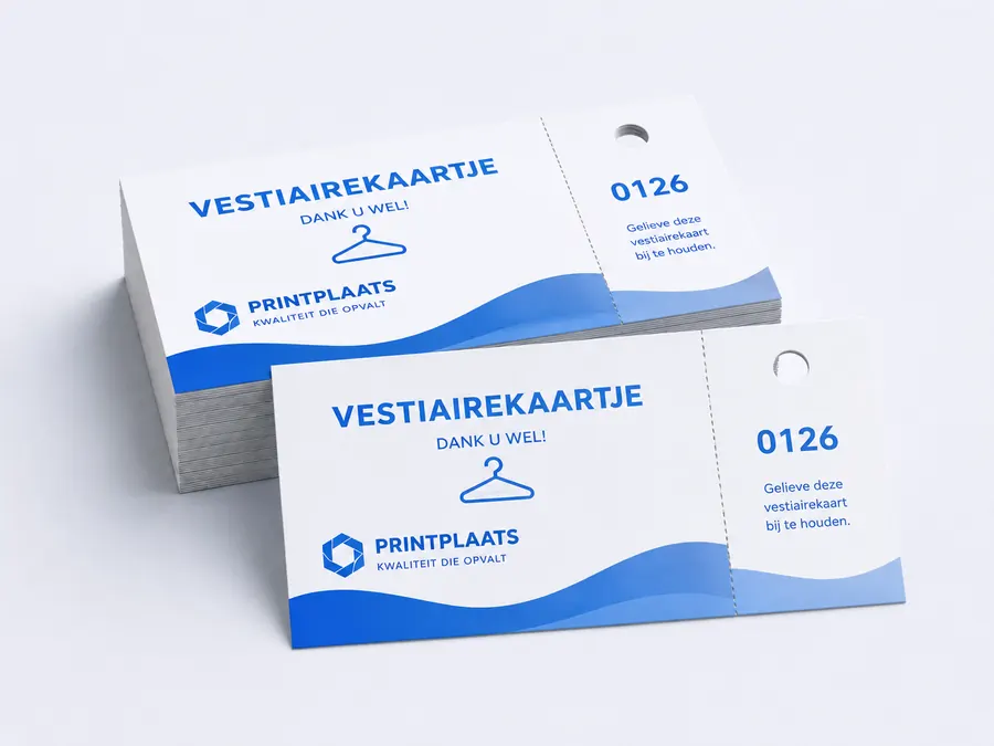 Vestiairekaartjes